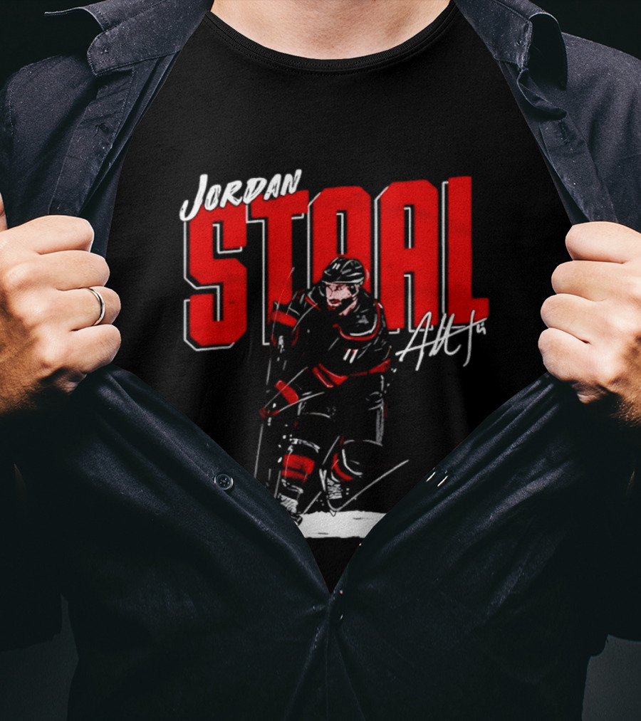 Jordan Staal Carolina Hurricanes Hockey Player Sportswear T-Shirt