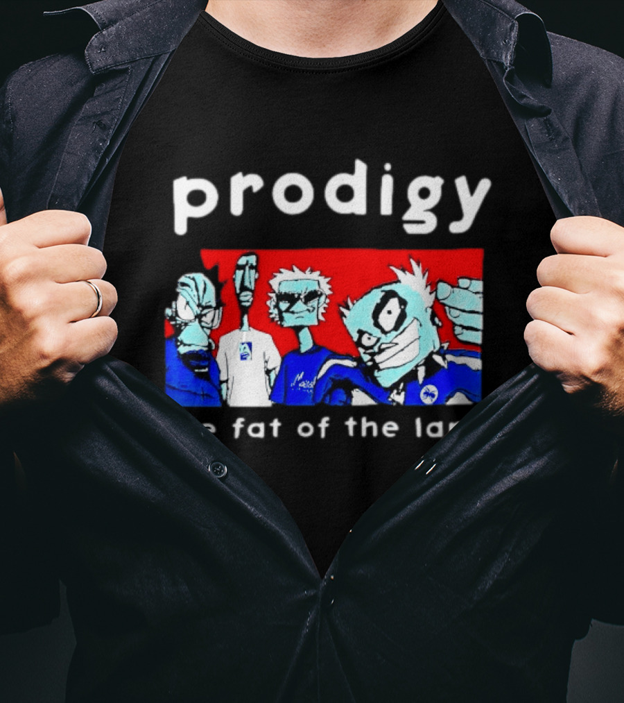 Prodigy The Fat Of The Land Cartoon Characters T-Shirt
