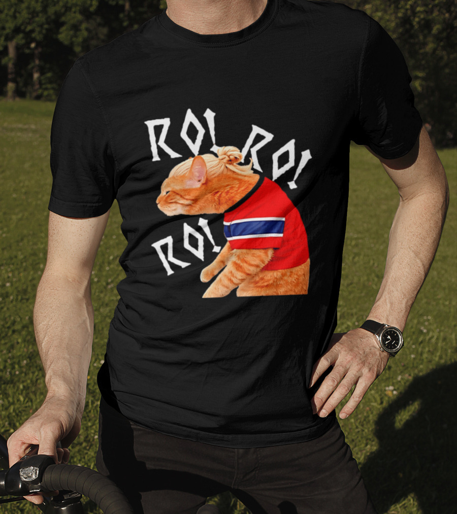 Ro Ro Ro Norwegian Cat El Michi Meme Norway T-Shirt