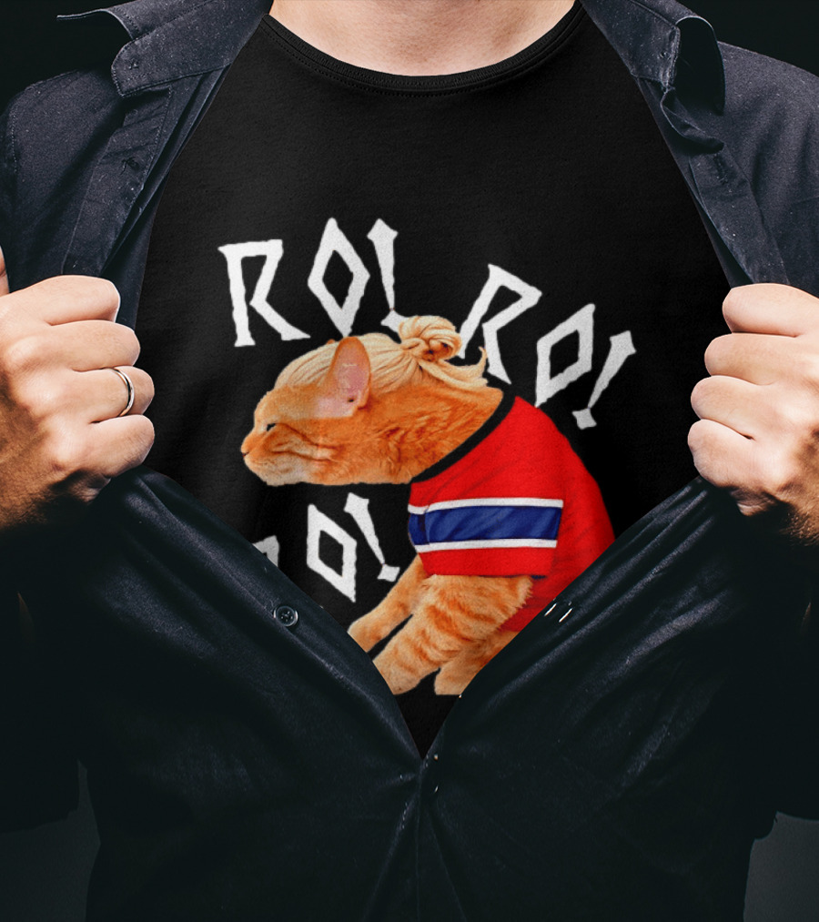 Ro Ro Ro Norwegian Cat El Michi Meme Norway T-Shirt