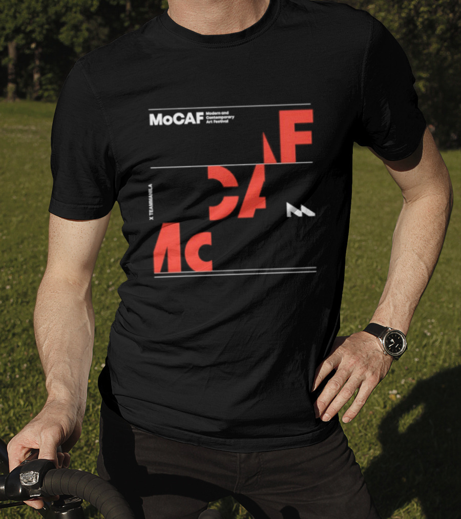 MoCAF Modern Contemporary Festival TeamManila Collaboration T-Shirt