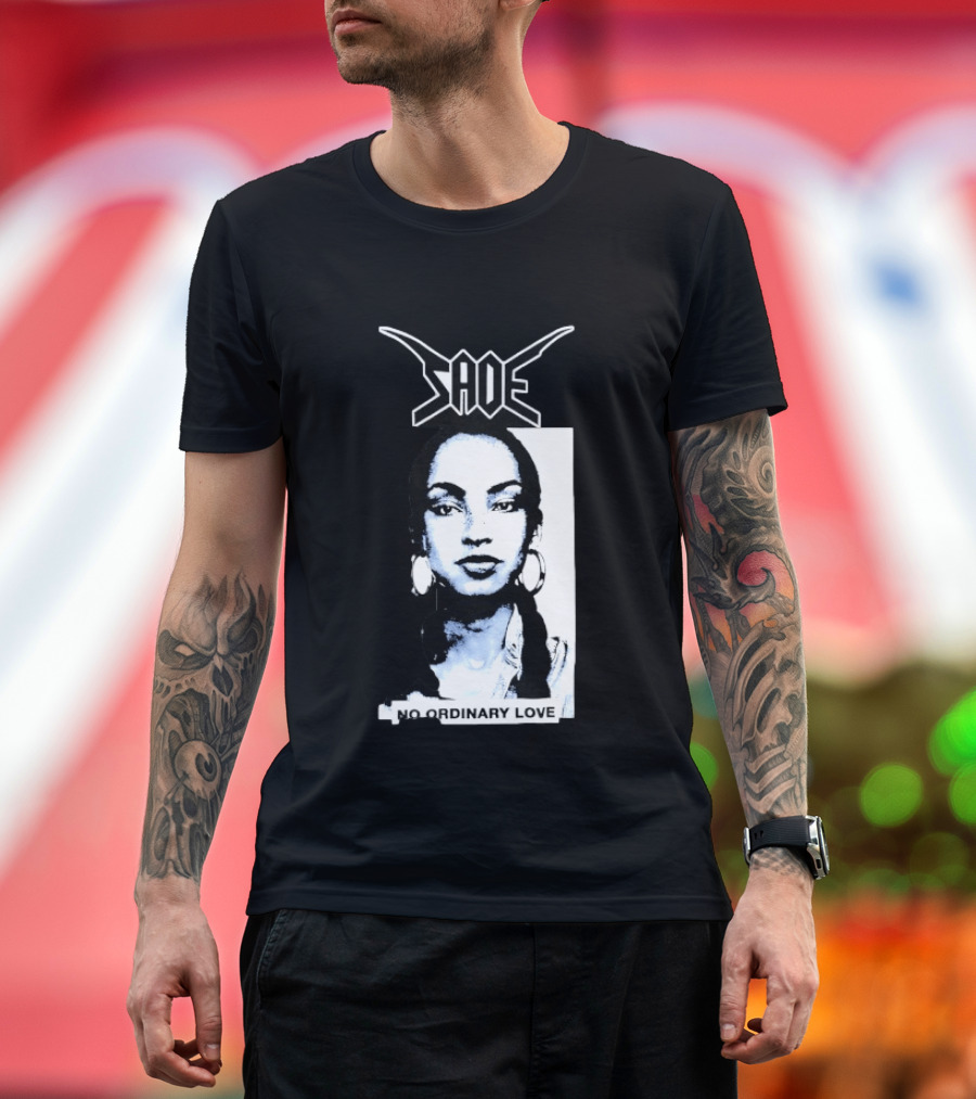 Sade No Ordinary Love Iconic 90s R&B Soul Music Legend T-Shirt