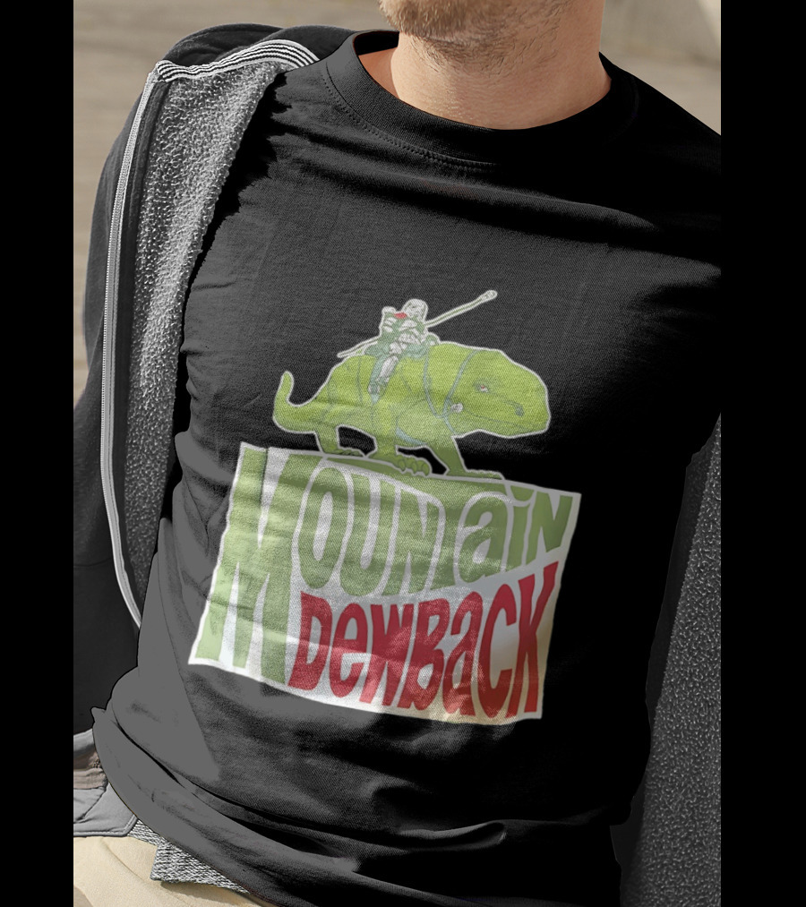 Mountain Dewback Star Wars Stormtrooper Riding Alien Creature T-Shirt