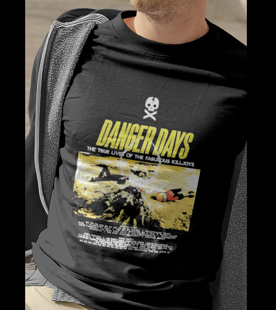 Danger Days The True Lives Of The Fabulous Killjoys Album Cover Art My Chemical Romance T-Shirt