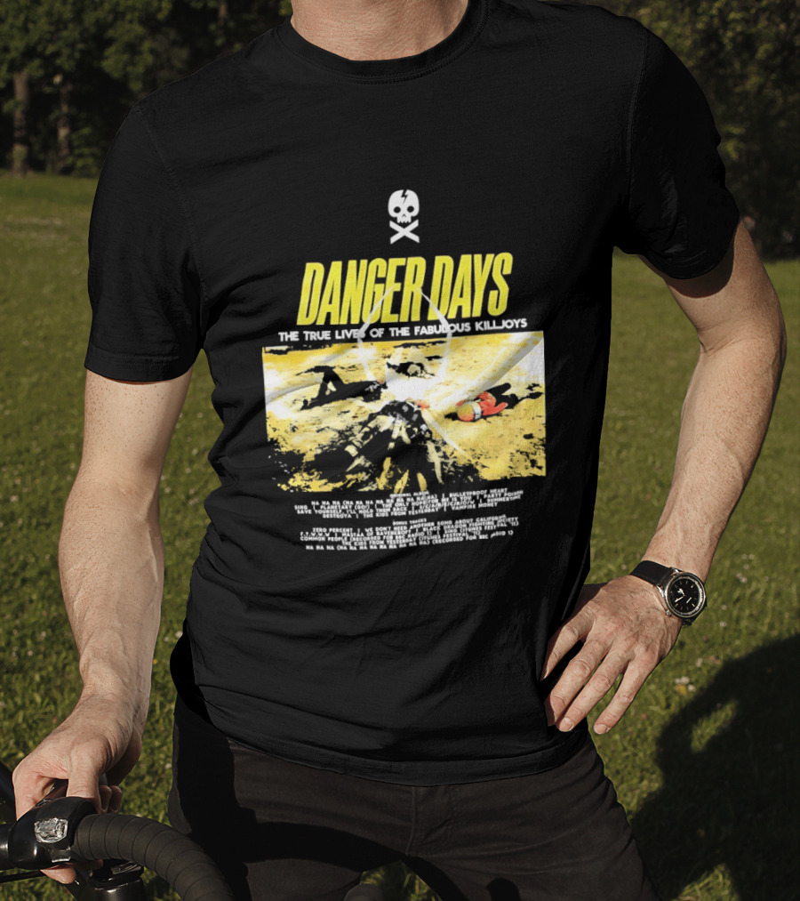 Danger Days The True Lives Of The Fabulous Killjoys Album Cover Art My Chemical Romance T-Shirt