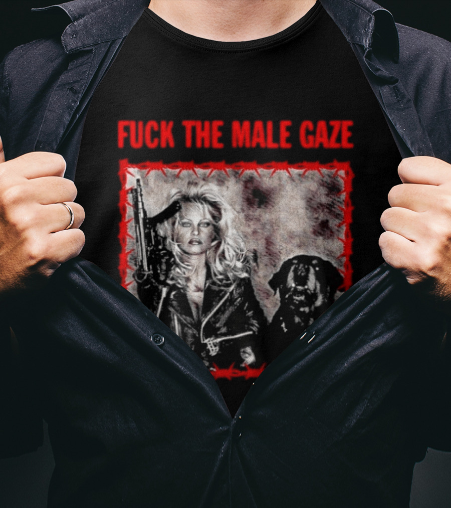 Fuck The Male Gaze Pamela Anderson 90s T-Shirt