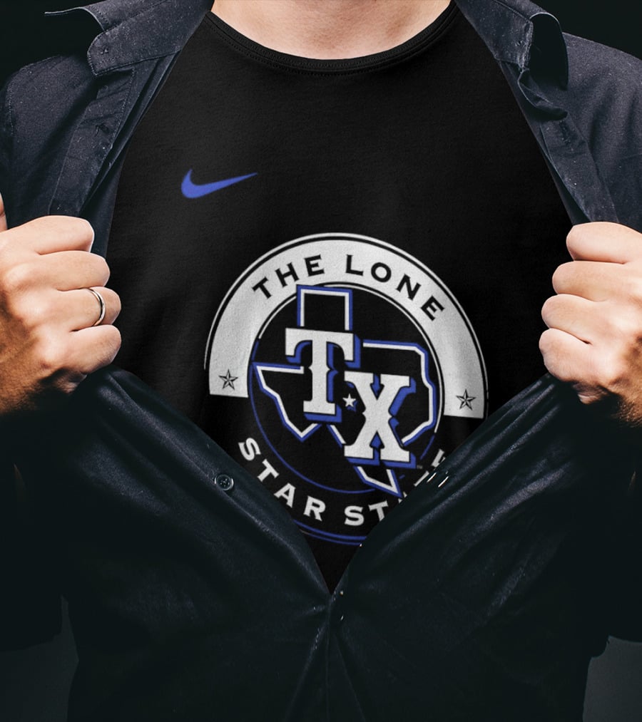 Nike Texas Rangers TX The Lone Star State T-Shirt