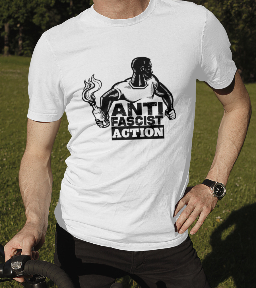 Anti Fascist Action Antifa Activism Protest Movement T-Shirt