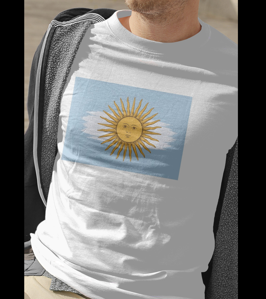 Argentina Sol De Mayo Sun Of May Flag T-Shirt