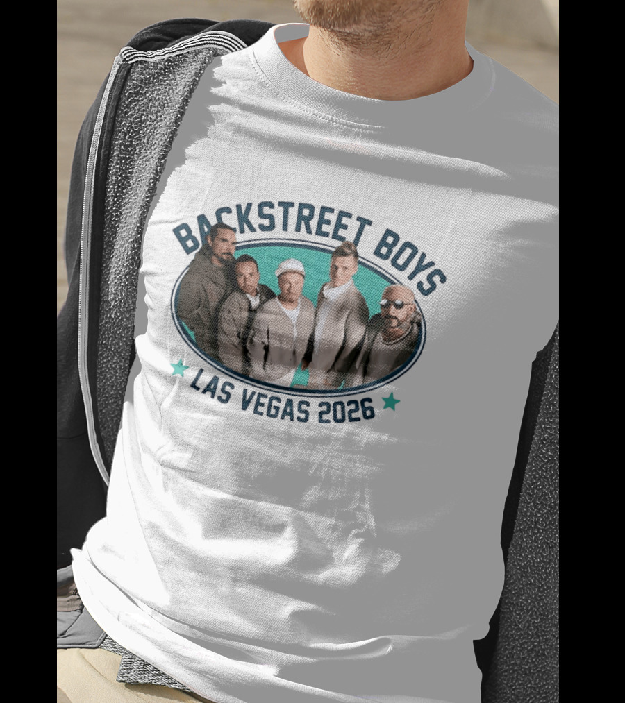 Backstreet Boys Las Vegas 2026 Reunion Event With Boy Band Legends T-Shirt