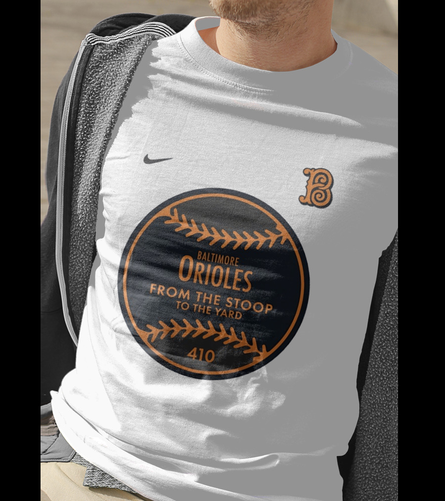 Baltimore Orioles From The Stoop To The Yard 410 Nike B T-Shirt
