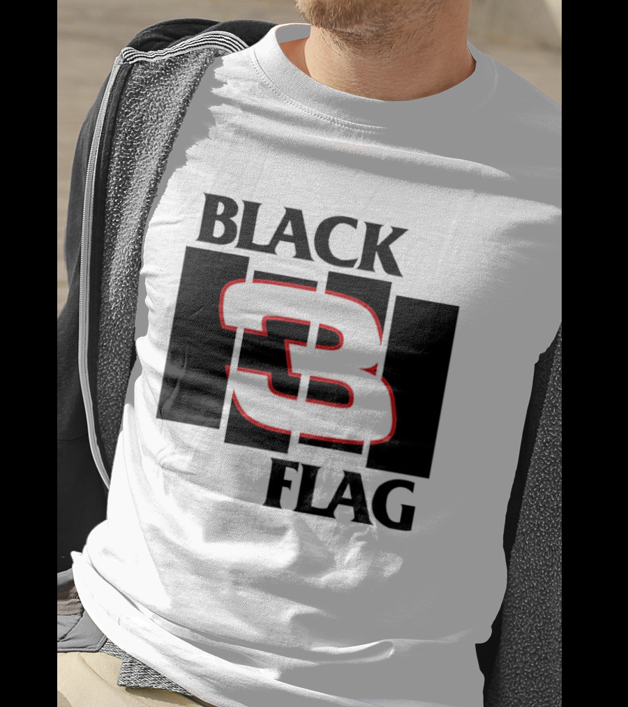 Black Flag 3 Hardcore Punk T-Shirt