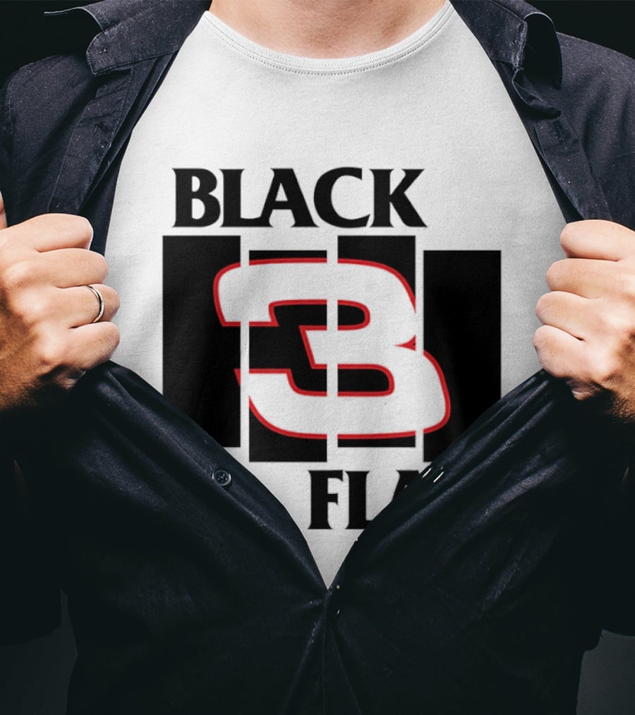 Black Flag 3 Hardcore Punk T-Shirt
