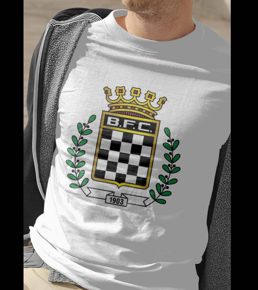 Boavista Futebol Clube B.F.C. 1903 Crest T-Shirt