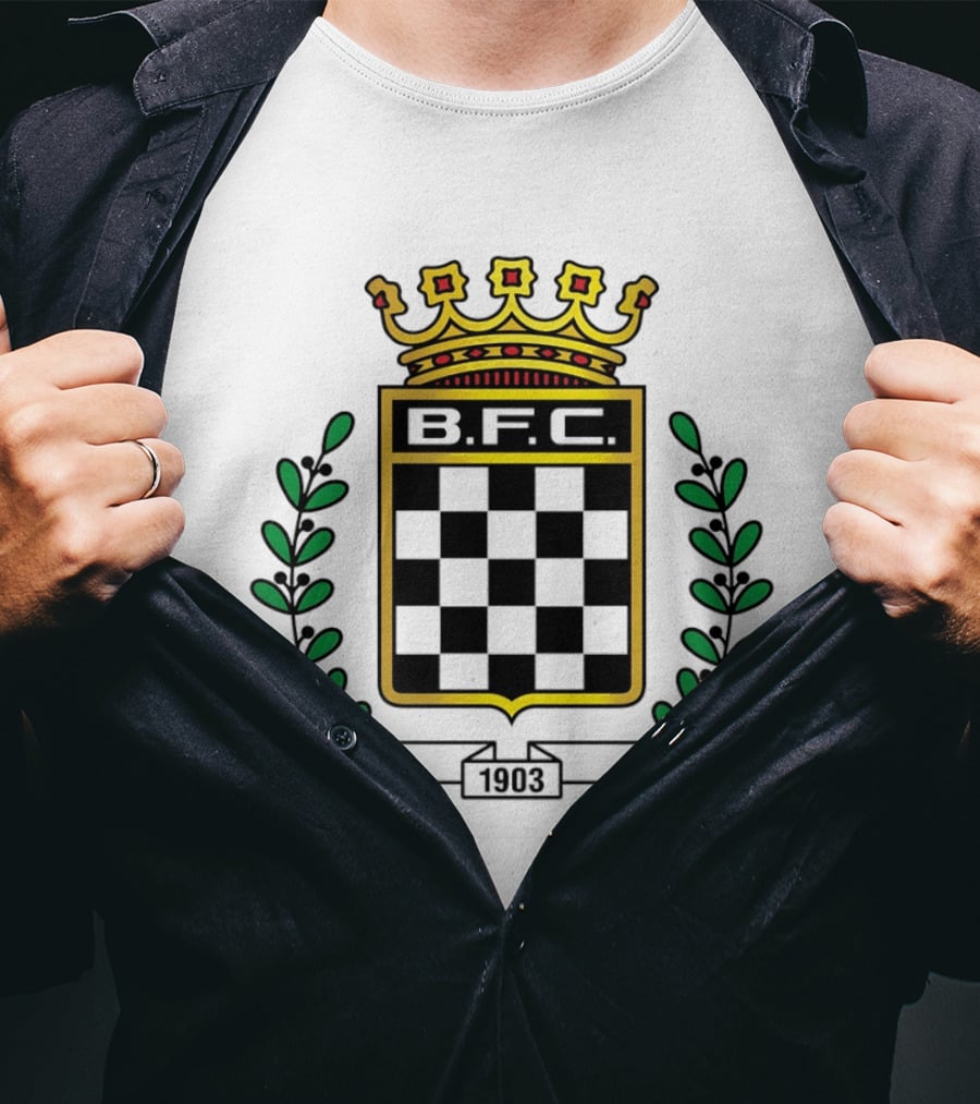Boavista Futebol Clube B.F.C. 1903 Crest T-Shirt