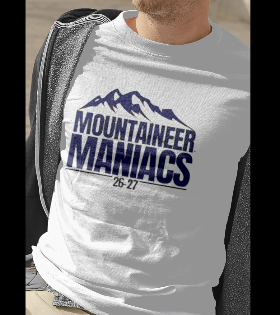 Mountaineer Maniacs 2026 2027 Mountain T-Shirt
