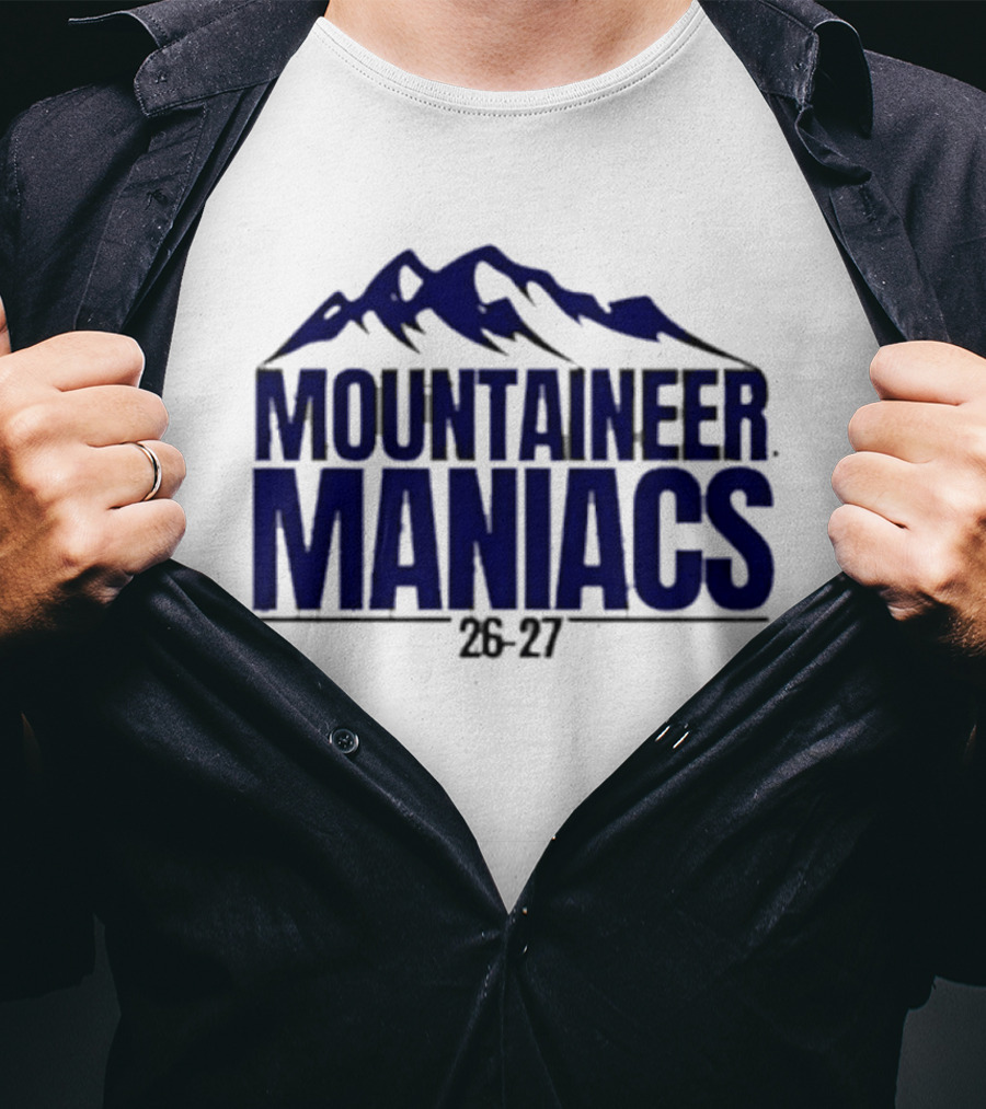 Mountaineer Maniacs 2026 2027 Mountain T-Shirt