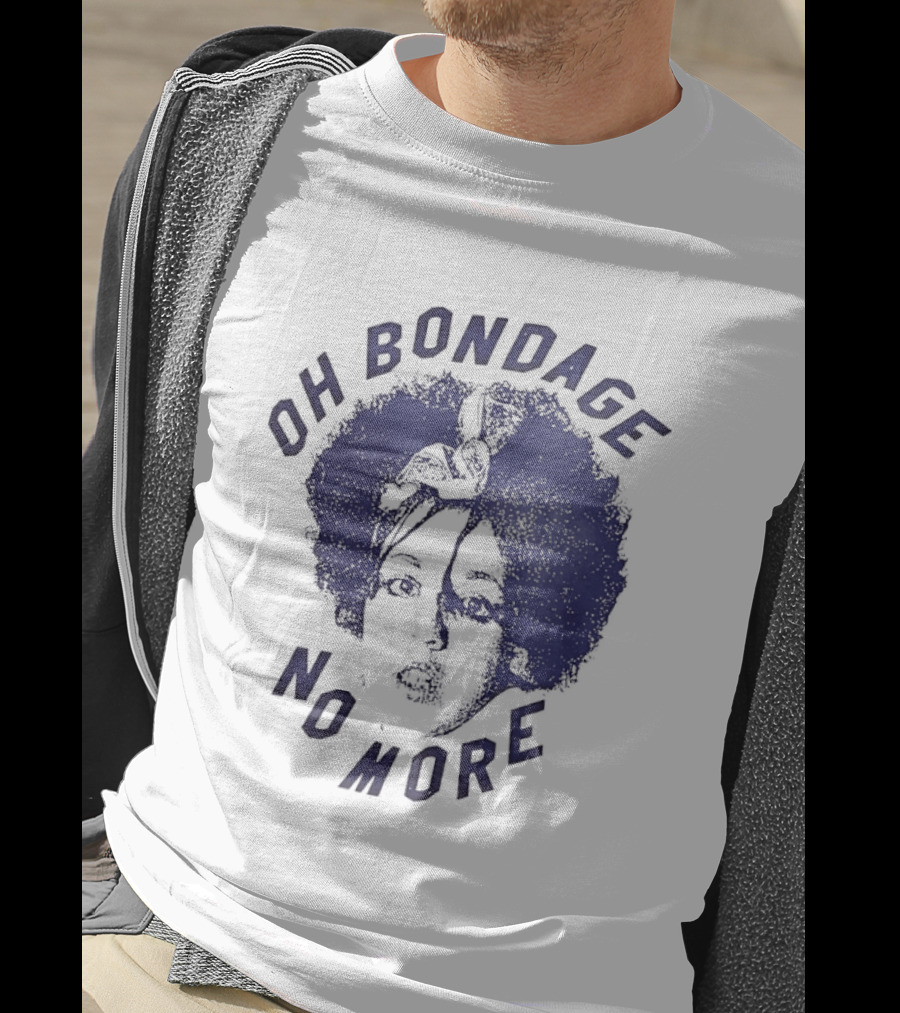 Oh Bondage No More X Ray Spex Poly Styrene Iconic Punk Image T-Shirt