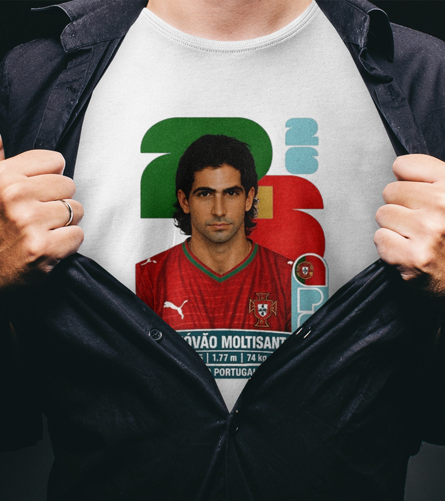Cristóvão Moltisanto Seleção Portugal 2026 Soccer Card T-Shirt