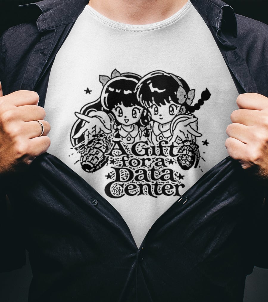 Ranma Saotome Characters A Gift For A Data Center Anime Manga T-Shirt