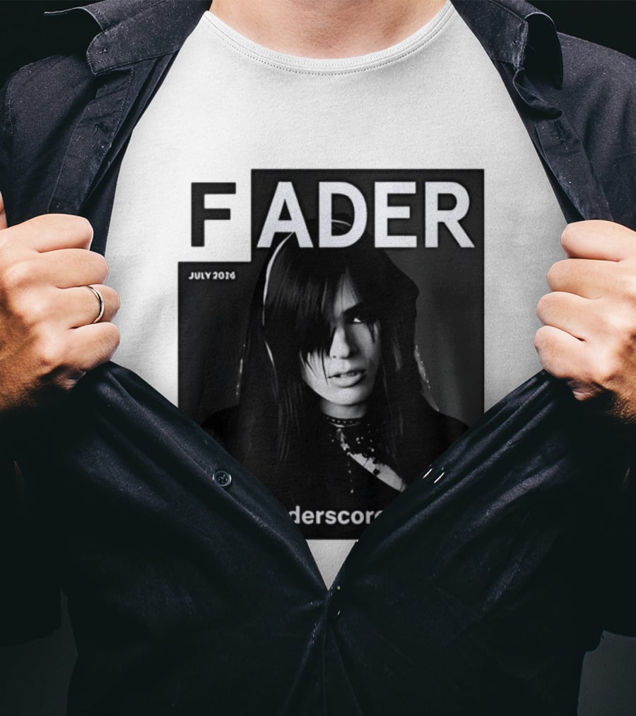 FADER Magazine July 2026 Cover Featuring Underscores T-Shirt