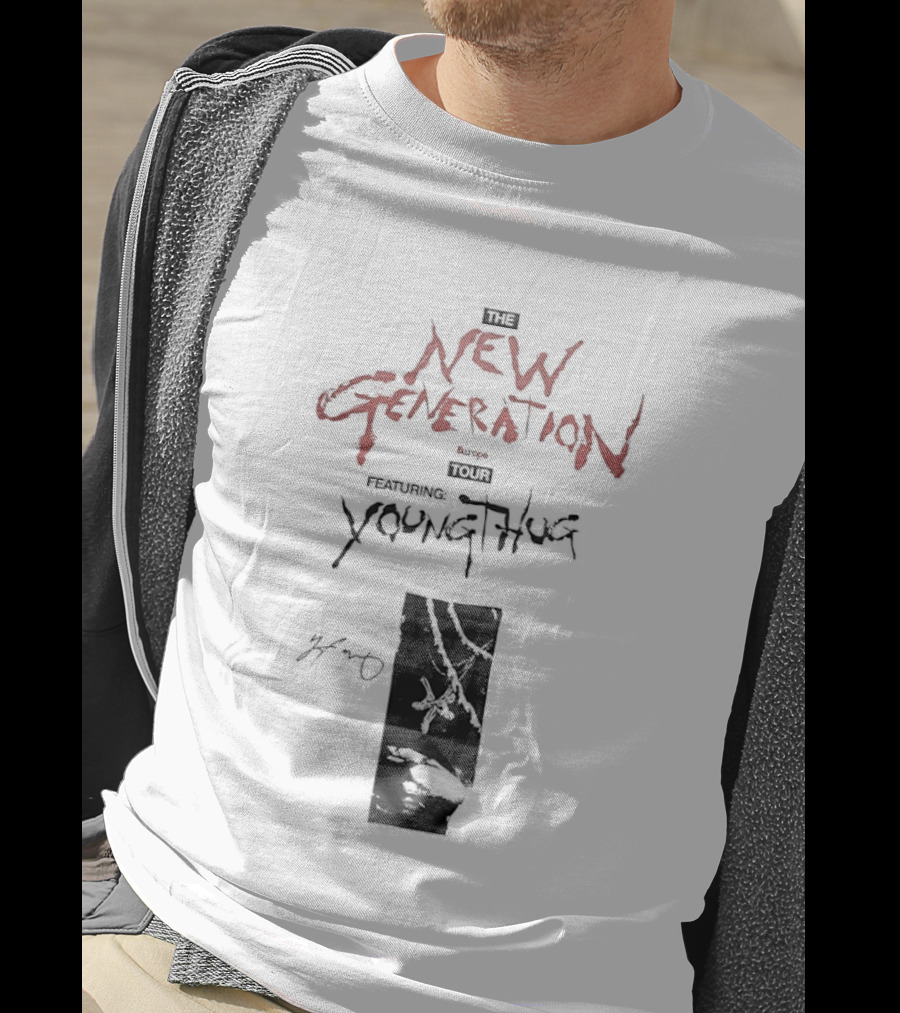 New Generation European Tour Featuring Young Thug T-Shirt