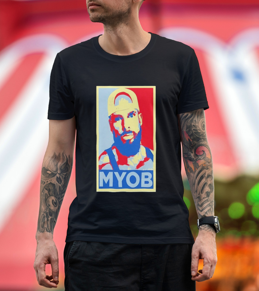 MYOB Bearded Man Hope Style Mind Your Own Business T-Shirt