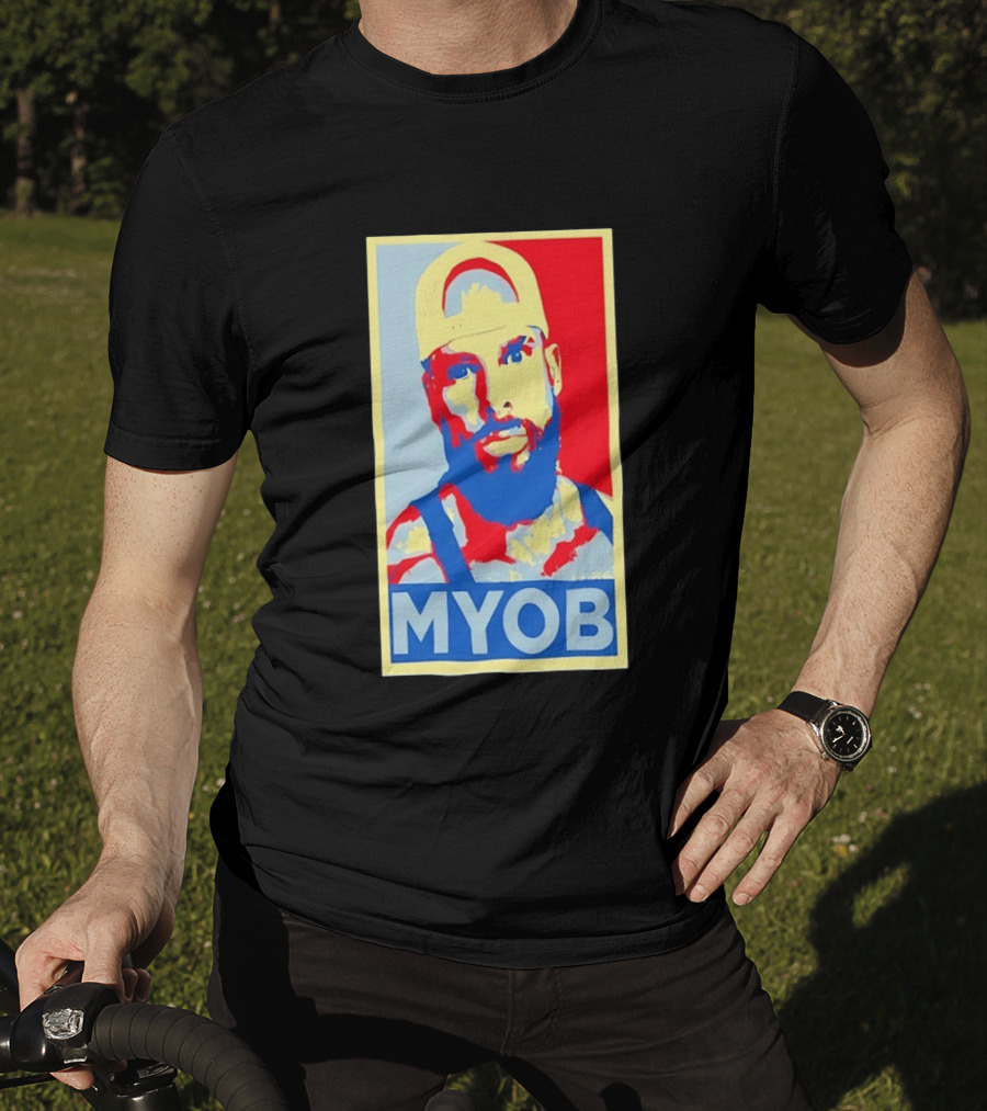 MYOB Bearded Man Hope Style Mind Your Own Business T-Shirt