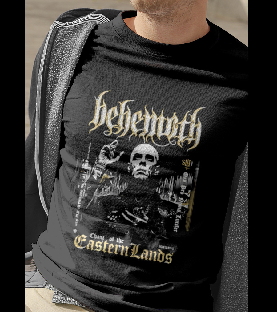 Behemoth Chant Of The Eastern Lands Ora Pro Nobis Lucifer T-Shirt