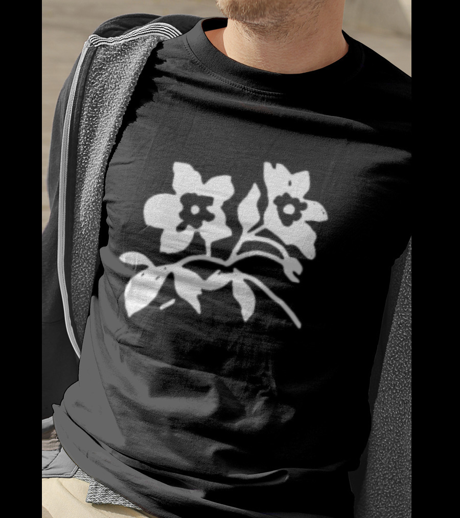 Flower It Was Time This Whole Time 2 Sided T-Shirt