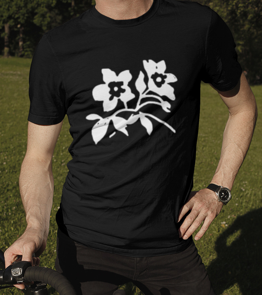 Flower It Was Time This Whole Time 2 Sided T-Shirt