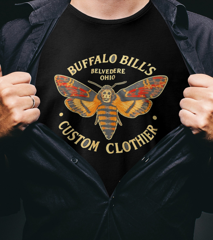 Buffalo Bill's Belvedere Ohio Custom Clothier Moth T-Shirt