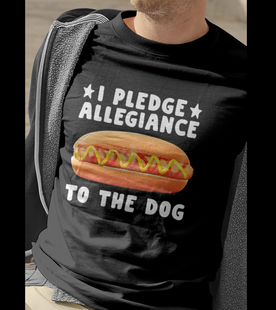 I Pledge Allegiance To The Hot Dog T-Shirt