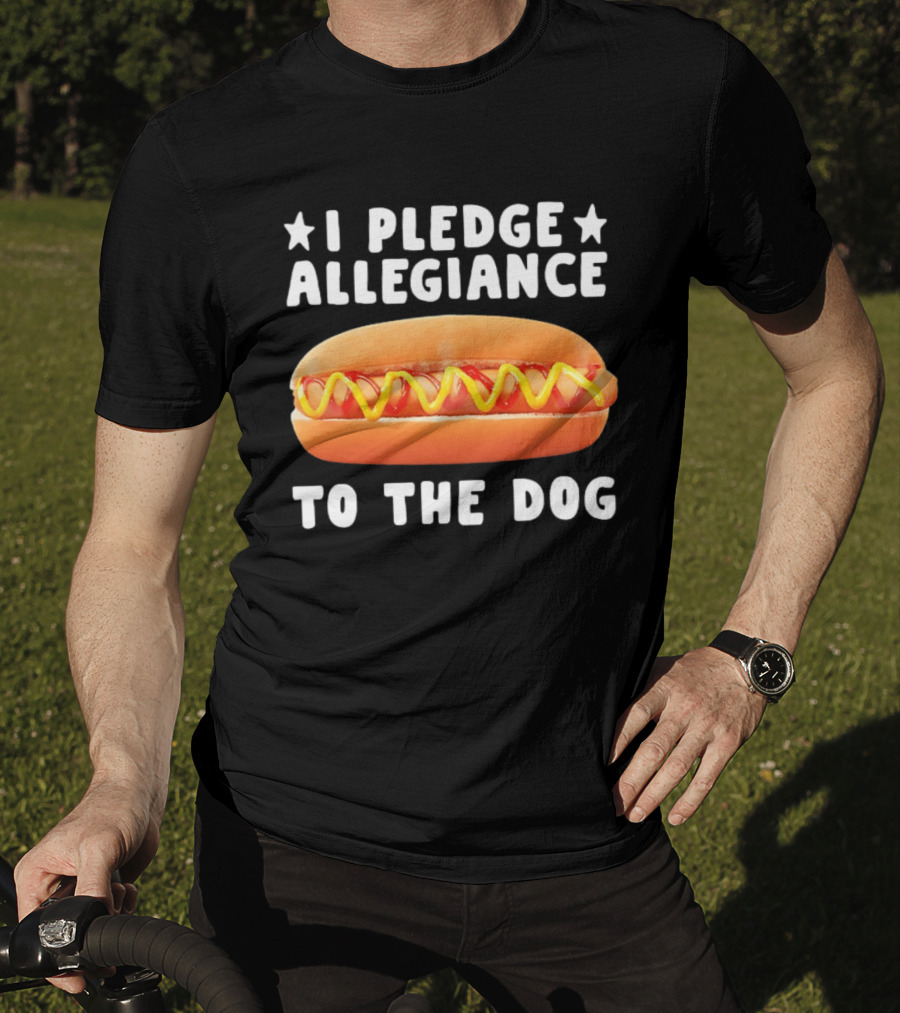 I Pledge Allegiance To The Hot Dog T-Shirt