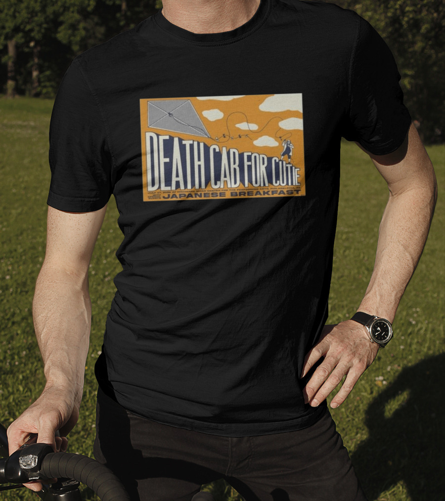 Death Cab For Cutie With Japanese Breakfast TD Pavilion Philadelphia PA July 17 2026 Kite T-Shirt