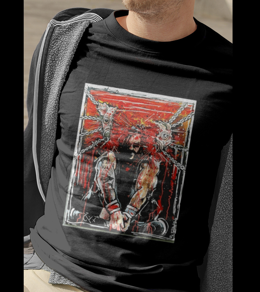 Joseph Sawyer Rebirth Sam Shaw Chains And Metal Transformation T-Shirt
