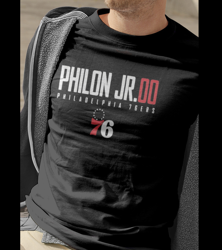 Labaron Philon Jr. 00 Philadelphia 76ers 76 T-Shirt