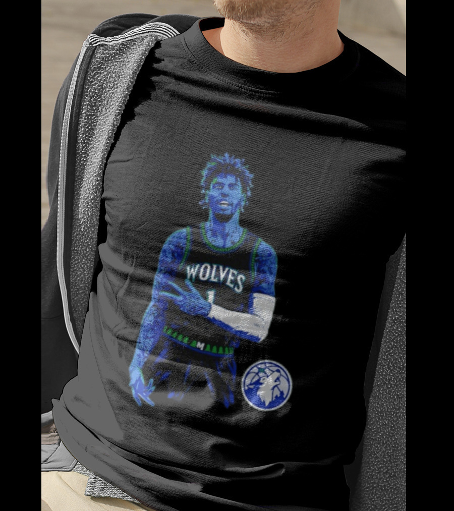 Wolves LaMelo Ball Number 1 Minnesota Timberwolves NBA Basketball T-Shirt