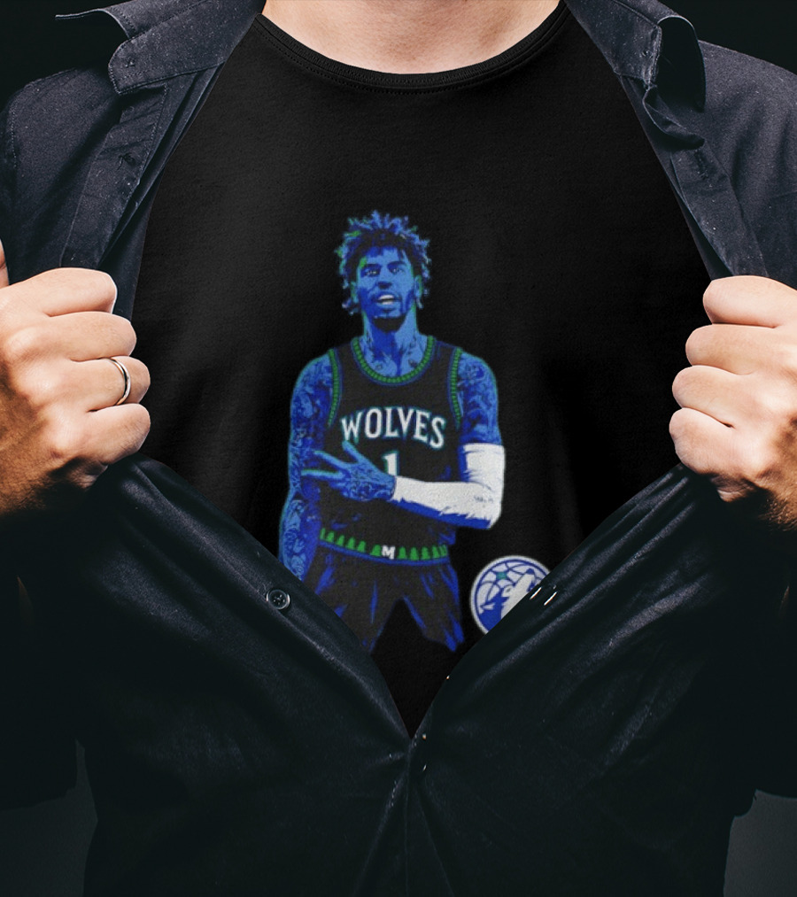 Wolves LaMelo Ball Number 1 Minnesota Timberwolves NBA Basketball T-Shirt