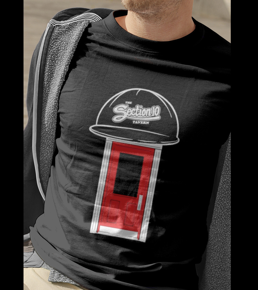 Section 10 Red Tavern Door Fenway Style Hat T-Shirt
