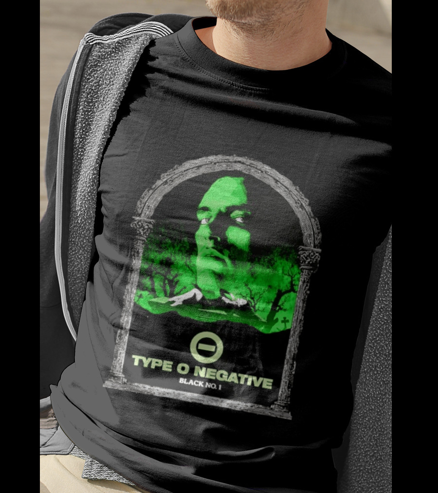Type O Negative Black No 1 Peter Steele Gothic T-Shirt