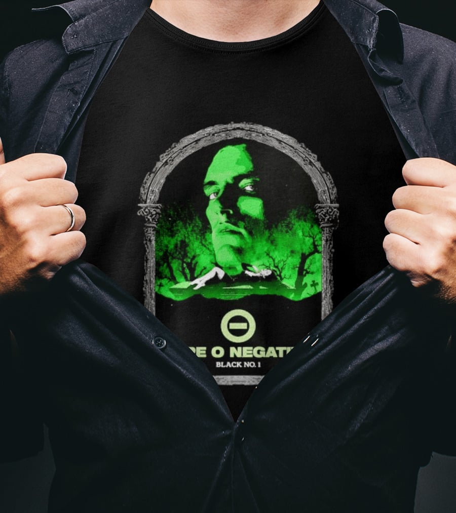 Type O Negative Black No 1 Peter Steele Gothic T-Shirt