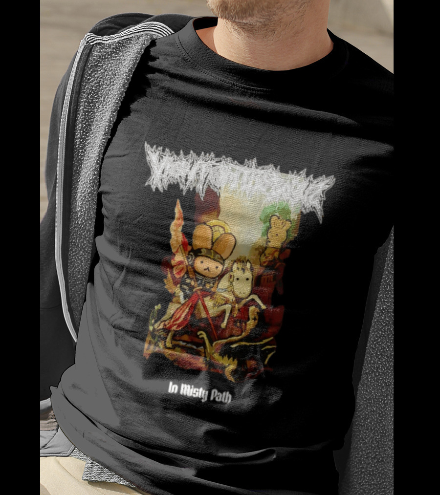 View From The Soul In Misty Path T-Shirt