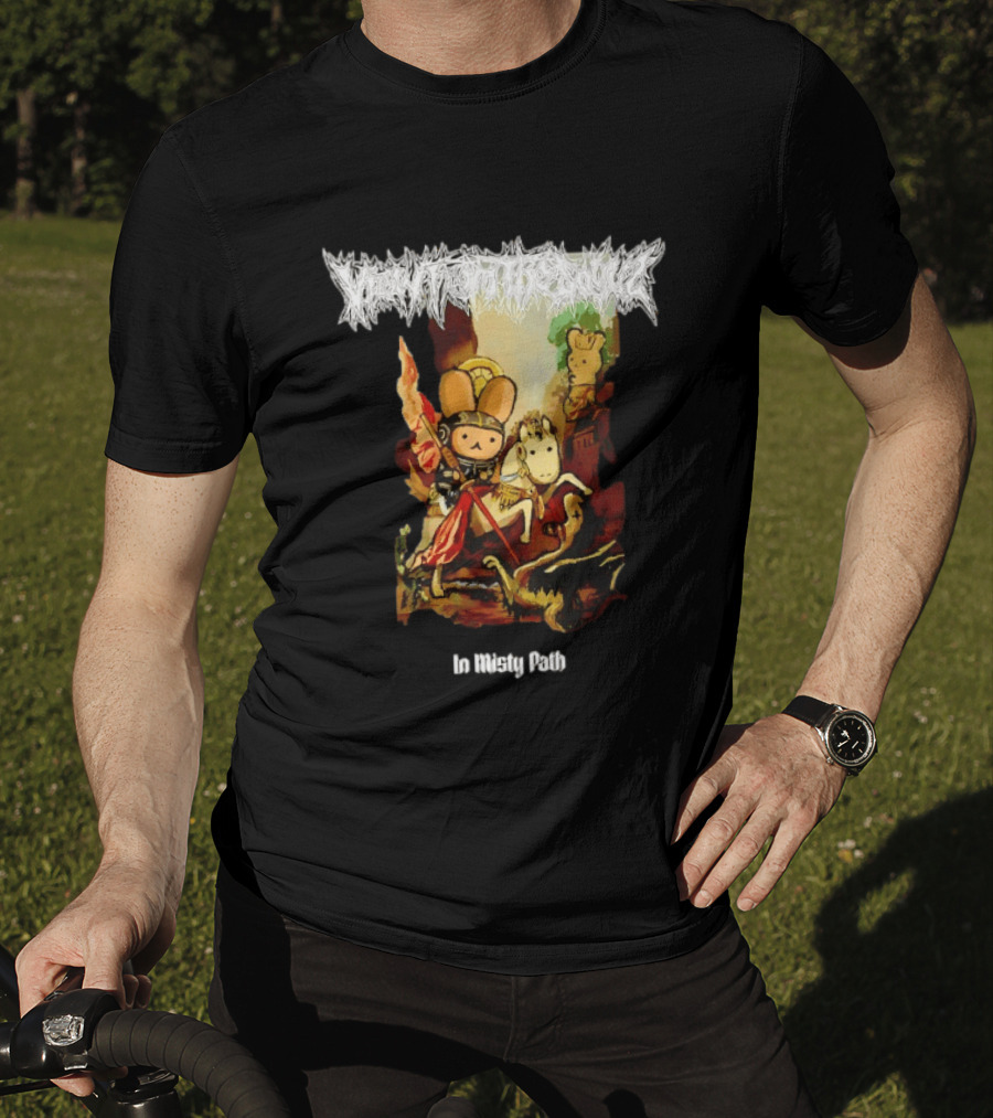 View From The Soul In Misty Path T-Shirt