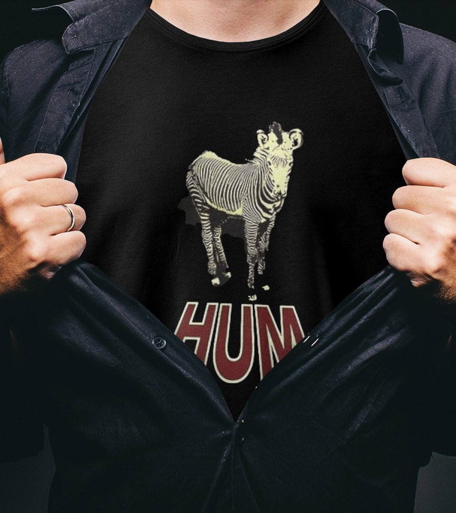 Zebra HUM Little Dipper The Pod Stars Suicide Machine The Very Old Man Two Sided T-Shirt