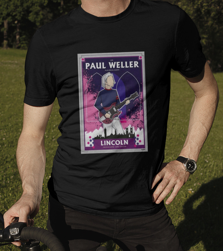 LIVE Paul Weller Plus Special Guests Lincoln Castle June 13th 2026 T-Shirt