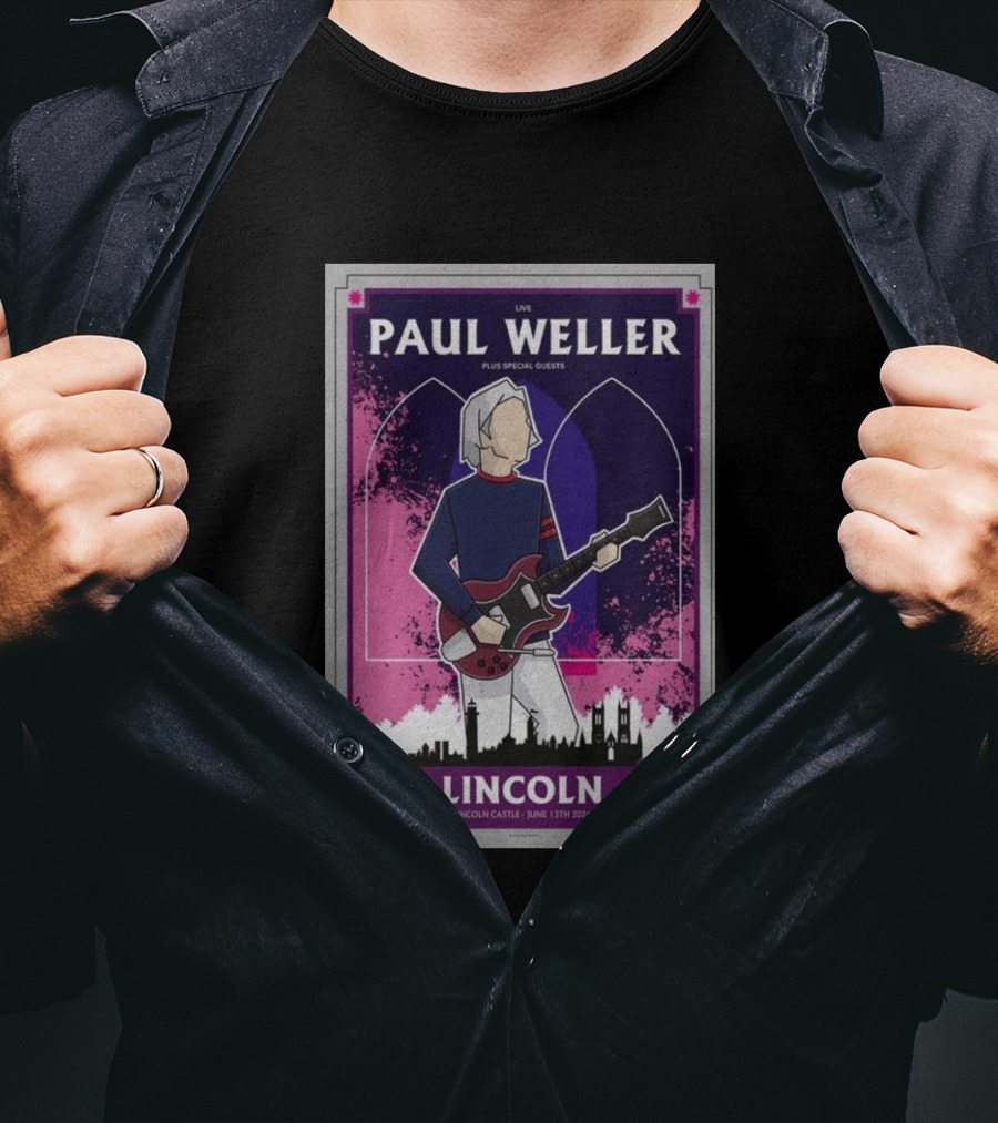 LIVE Paul Weller Plus Special Guests Lincoln Castle June 13th 2026 T-Shirt