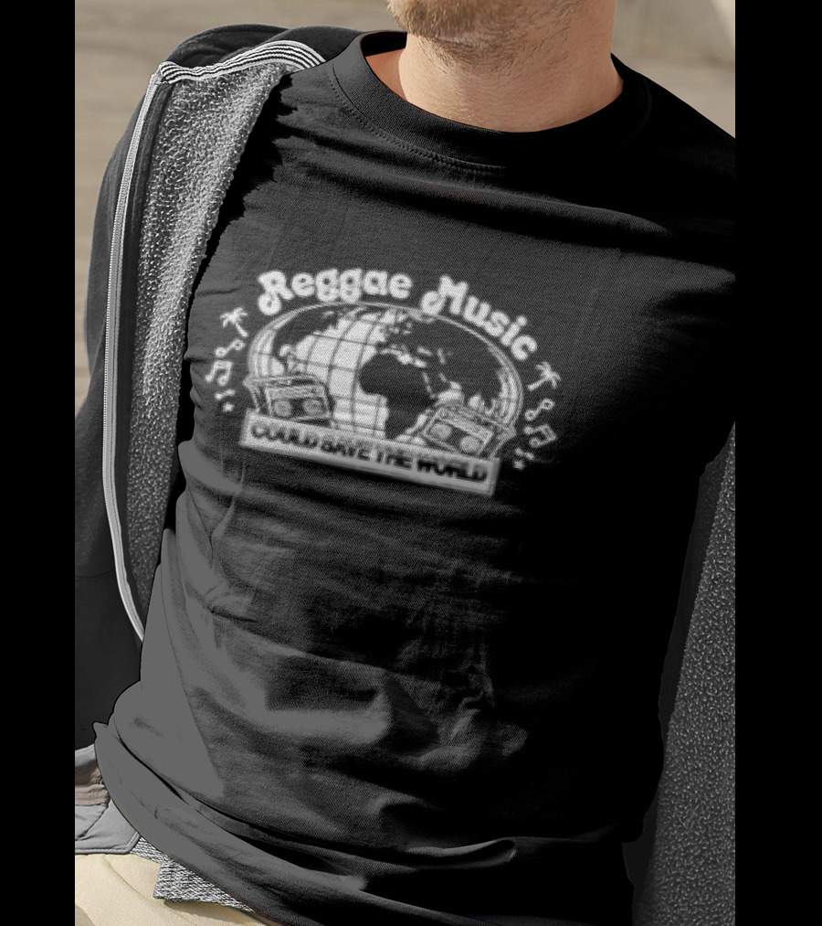 Reggae Music Could Save The World King Tubby Augustus Pablo Niney The Observer Two Sided T-Shirt