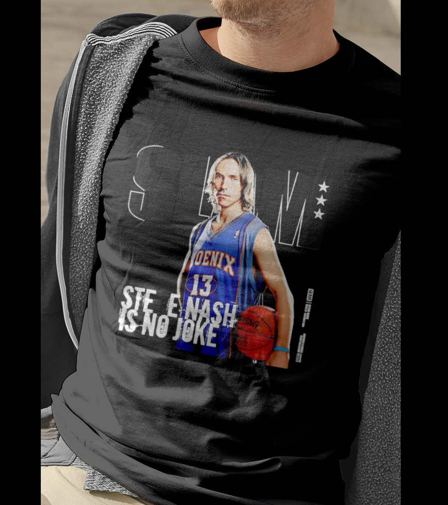 Phoenix Suns Steve Nash 13 Slam Magazine Cover Is No Joke T-Shirt
