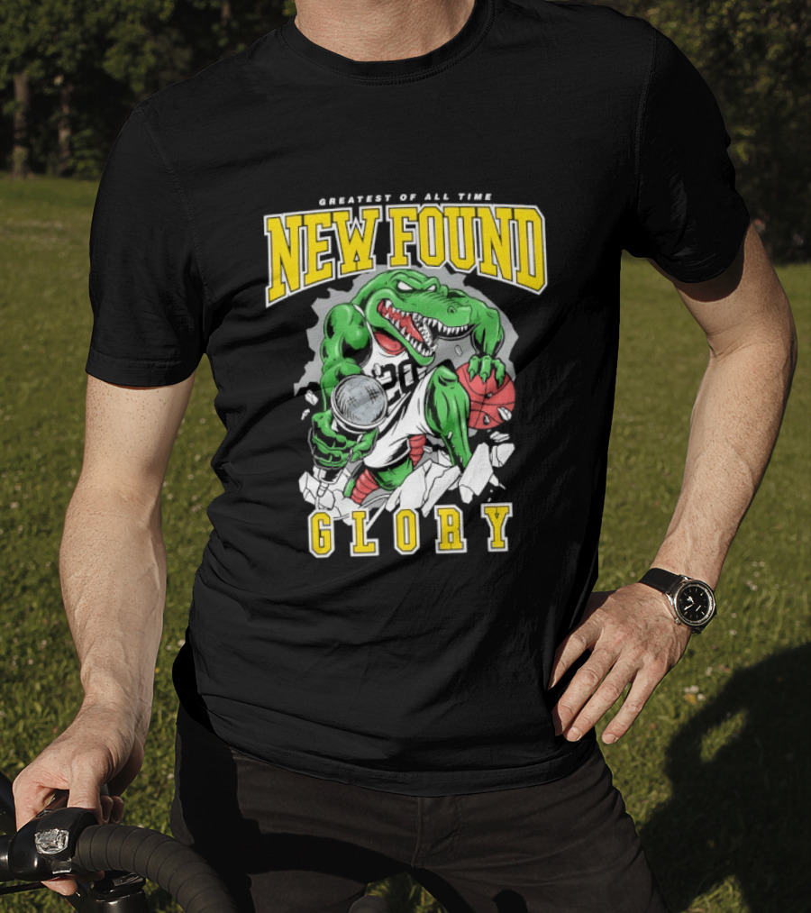 New Found Glory Greatest Of All Time Alligator Pop Punk 30 T-Shirt